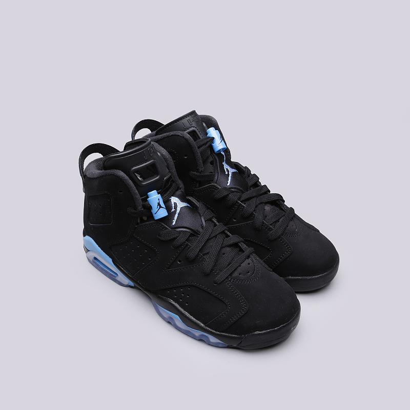 женские черные кроссовки Jordan 6 Retro BG 384665-006 - цена, описание, фото 2